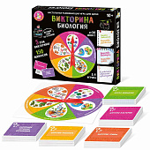 Настольная игра Викторина Биология Десятое Королевство 04820 01